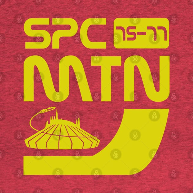 Space Mountain 75-77 by PopCultureShirts